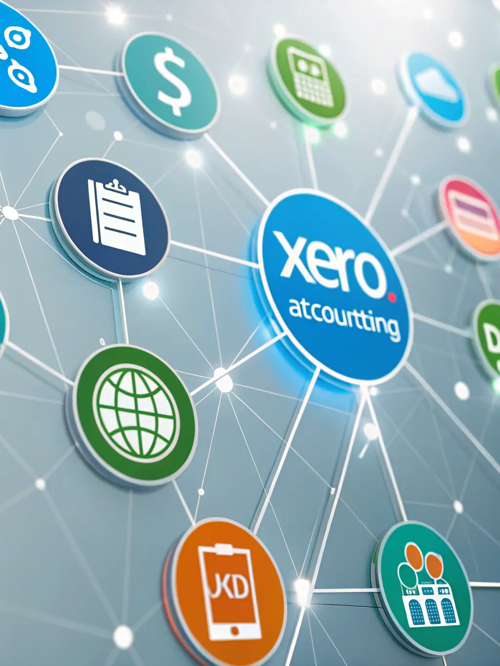 A graphic illustrating the integration of Brex with other financial tools and accounting software, showcasing its compatibility and efficiency.